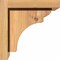 Ekena Millwork Yorktown Smooth Corbel w/Backplate, Western Red Cedar, 7 1/2"W x 8"D x 8"H COR08X08X08YOR01SWR - alternate 4